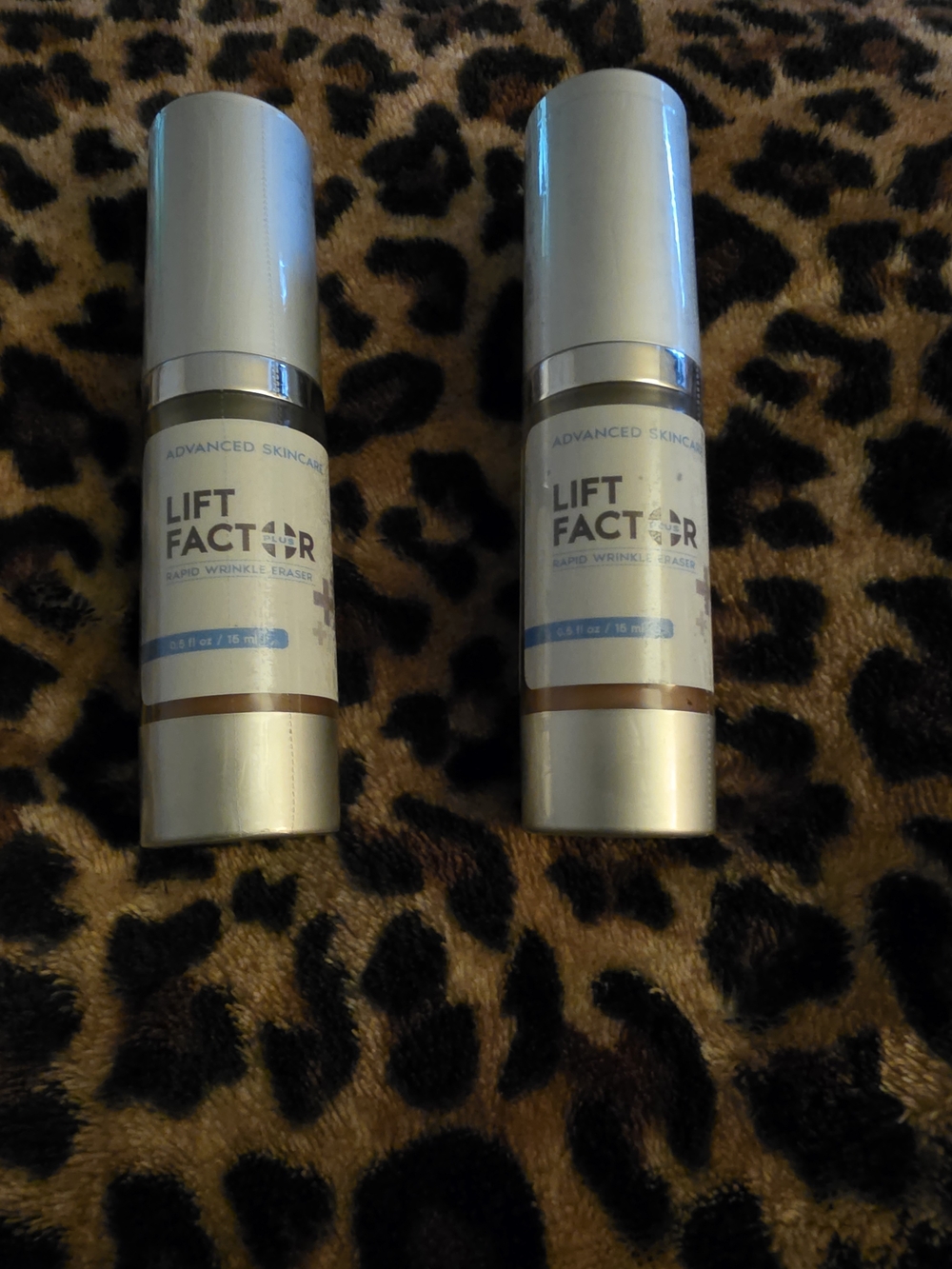 Lift Factor Plus Rapid Wrinkle Eraser Advanced Skincare Pump New Sealed